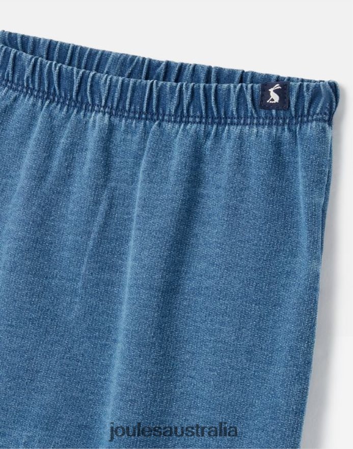 Joules Apparel Babies Grove Denim Seamless Pants 0-24 Months NVVNL441 DENIM