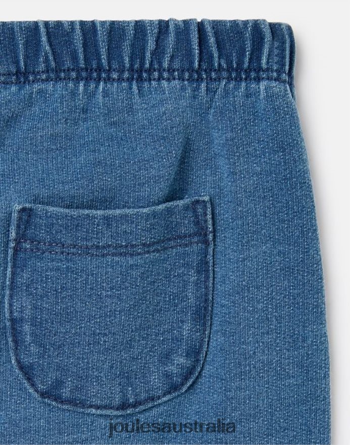 Joules Apparel Babies Grove Denim Seamless Pants 0-24 Months NVVNL441 DENIM