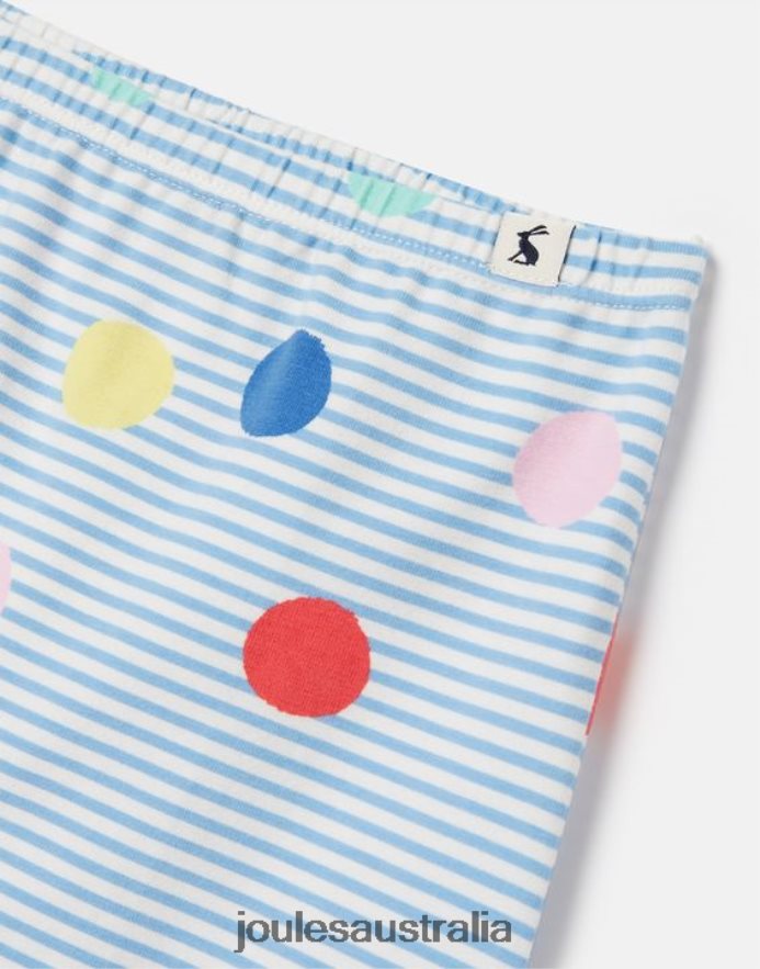 Joules Apparel Boys Payton Organically Grown Cotton Legging 0-3 Years NVVNL393 MULTI SPOT