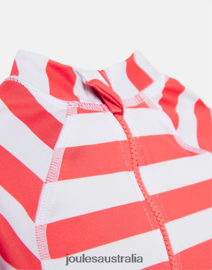 Joules Apparel Babies Diver Set Artwork Rash Vest Set 0-3 Years NVVNL434 ORANGE OCTOPUS STRIPE