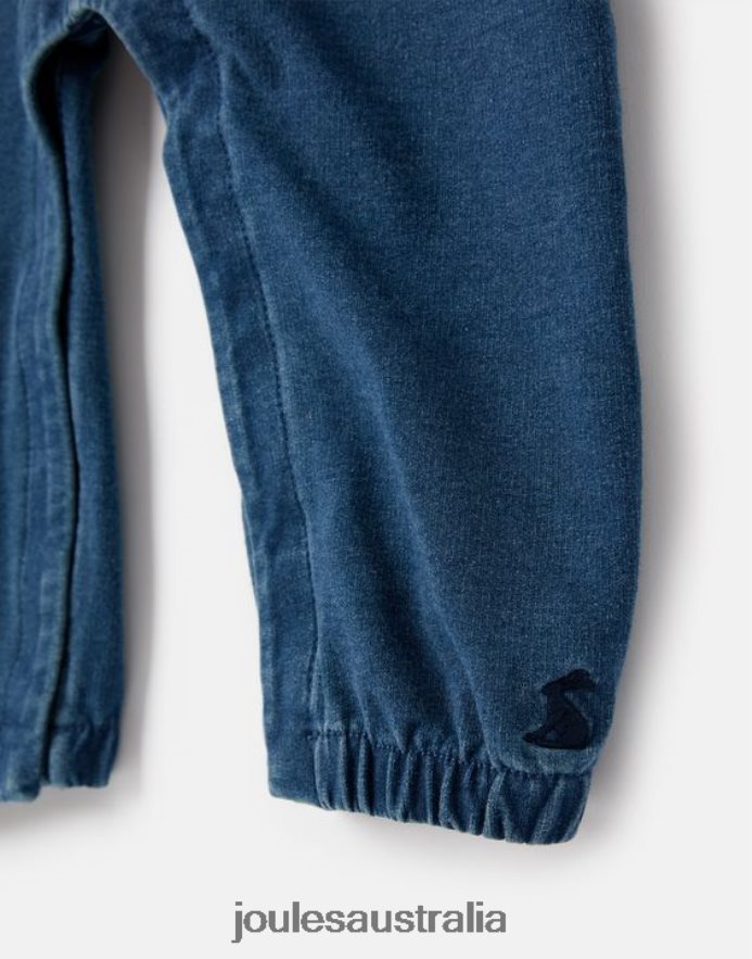 Joules Apparel Babies Maybridge Denim Dungarees 0-24 Months NVVNL424 DENIM