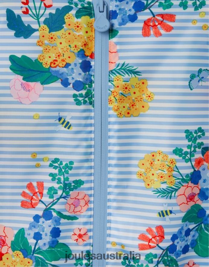 Joules Apparel Babies Puddle Waterproof Suit 3 Months-3 Years NVVNL414 BLUE STRIPE FLORAL