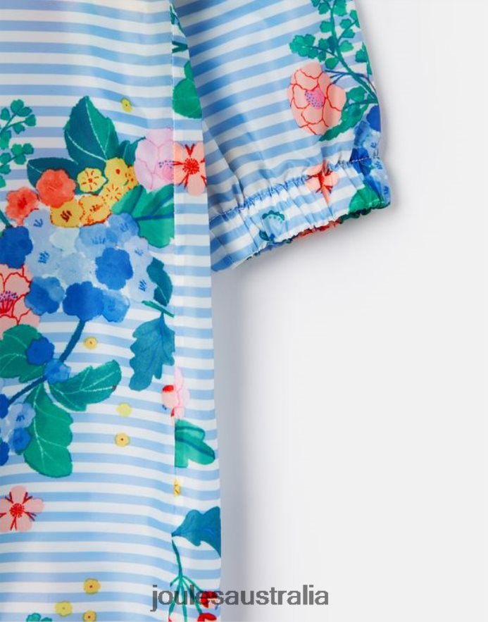 Joules Apparel Babies Puddle Waterproof Suit 3 Months-3 Years NVVNL414 BLUE STRIPE FLORAL