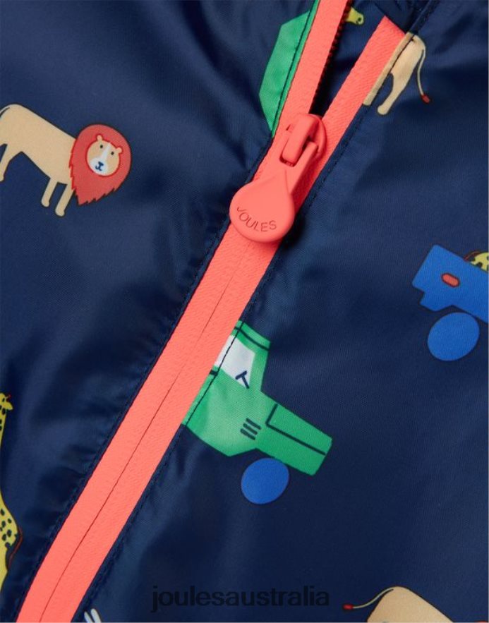 Joules Apparel Babies Puddle Waterproof Suit 3 Months-3 Years NVVNL440 NAVY SAFARI