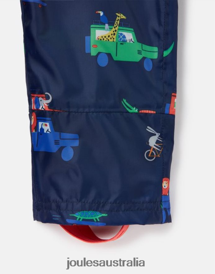 Joules Apparel Babies Puddle Waterproof Suit 3 Months-3 Years NVVNL440 NAVY SAFARI