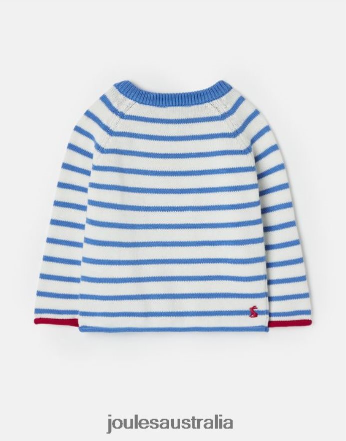 Joules Apparel Babies Winnie Intarsia Sweater 0-3 Years NVVNL411 BUNNY STRIPE