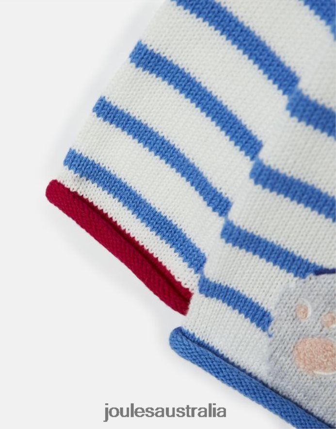 Joules Apparel Babies Winnie Intarsia Sweater 0-3 Years NVVNL411 BUNNY STRIPE