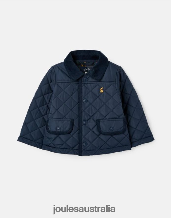 Joules Apparel Boys Milford Quilted Jacket Up To 3 Months- 3 Years NVVNL437 FRENCH NAVY