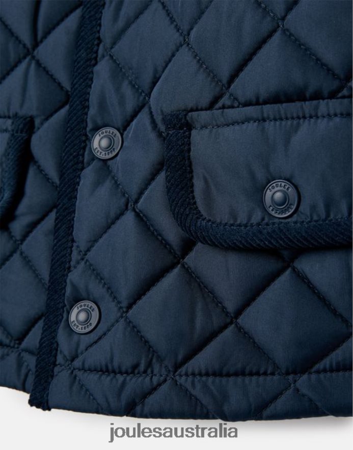 Joules Apparel Boys Milford Quilted Jacket Up To 3 Months- 3 Years NVVNL437 FRENCH NAVY