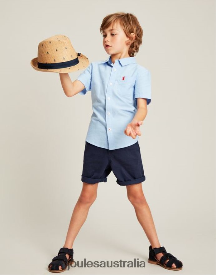 Joules Apparel Boys Caleb Chino Shorts 2-12 Years NVVNL381 FRENCH NAVY