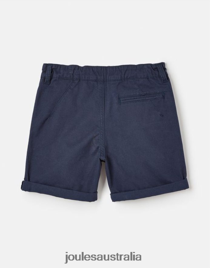 Joules Apparel Boys Caleb Chino Shorts 2-12 Years NVVNL381 FRENCH NAVY