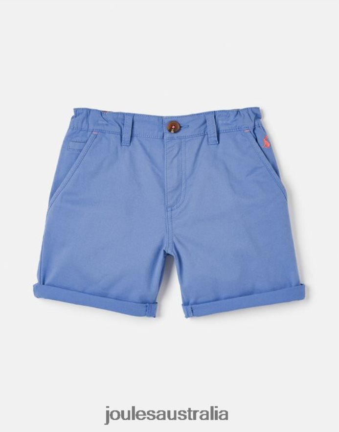 Joules Apparel Boys Caleb Chino Shorts 2-12 Years NVVNL382 WEDGEWOOD