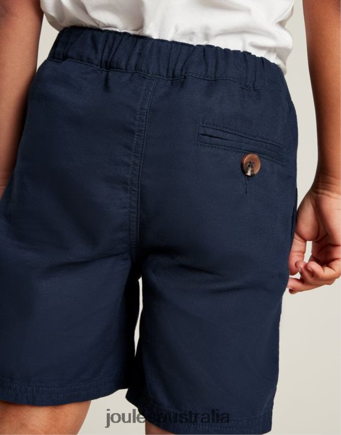 Joules Apparel Boys Jake Shorts 2-12 Years NVVNL371 FRENCH NAVY
