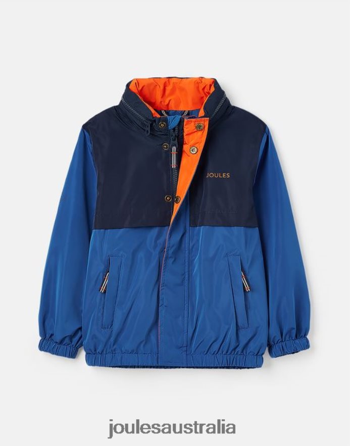 Joules Apparel Boys Sailaway Waterproof Jacket 2-12 Years NVVNL338 DARK BLUE