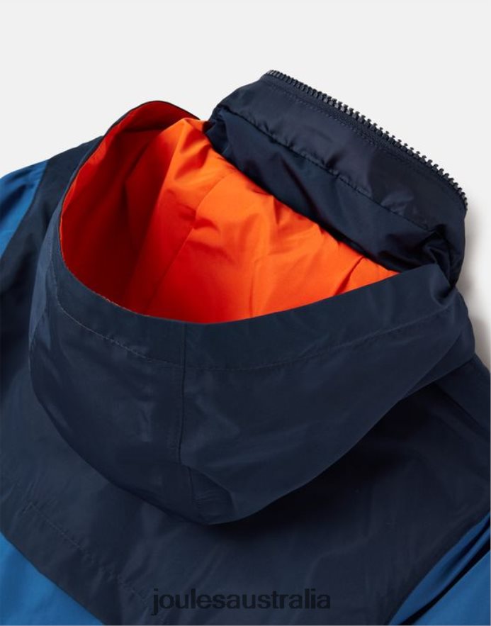 Joules Apparel Boys Sailaway Waterproof Jacket 2-12 Years NVVNL338 DARK BLUE