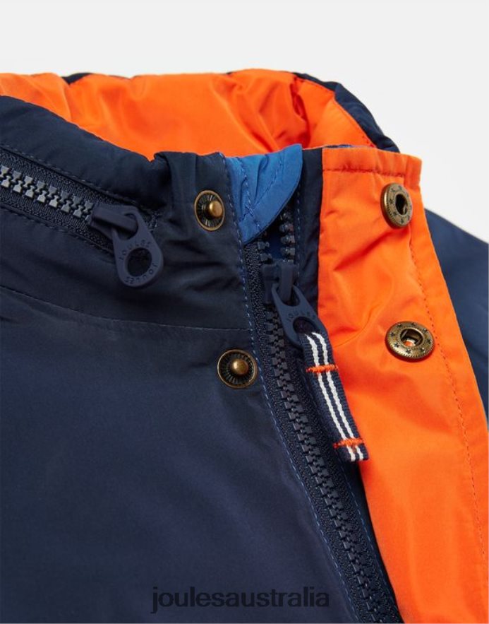 Joules Apparel Boys Sailaway Waterproof Jacket 2-12 Years NVVNL338 DARK BLUE