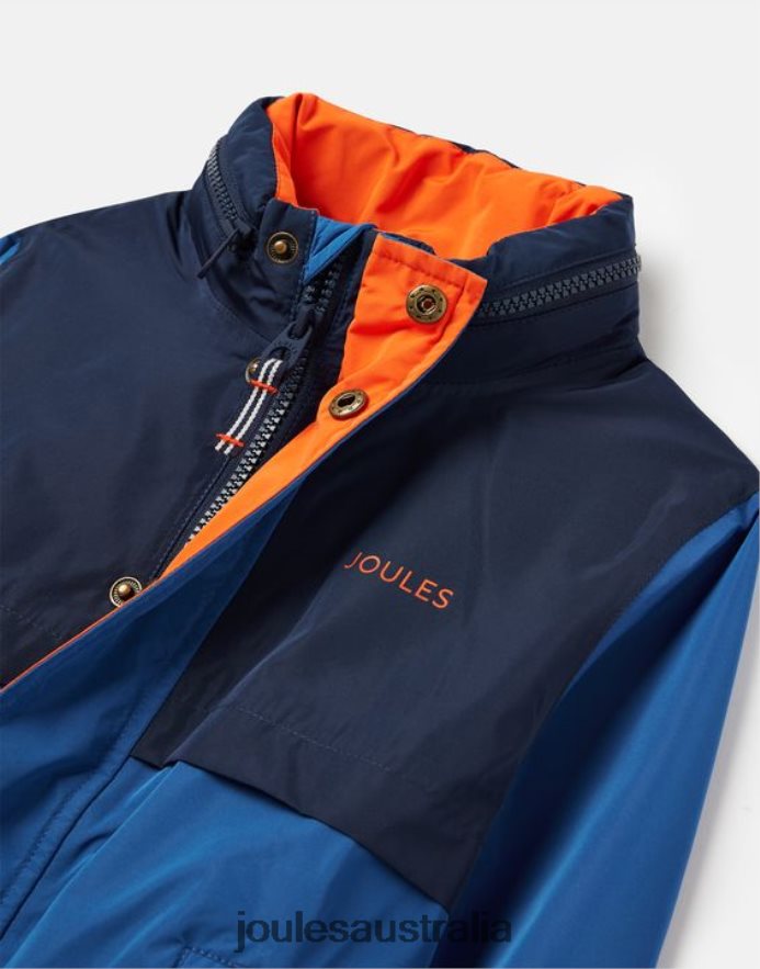 Joules Apparel Boys Sailaway Waterproof Jacket 2-12 Years NVVNL338 DARK BLUE