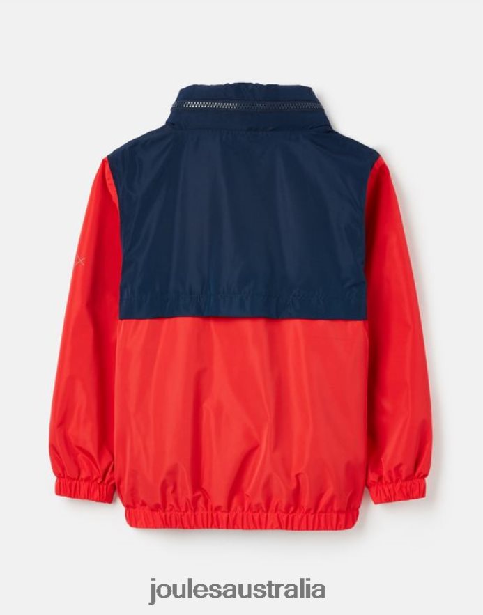 Joules Apparel Boys Sailaway Waterproof Jacket 2-12 Years NVVNL346 NAVY RED