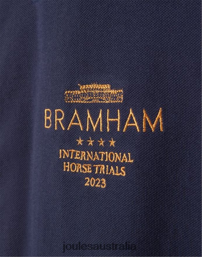 Joules Apparel Boys Children's Unisex Bramham Polo 2-12 Years NVVNL84 PACIFIC