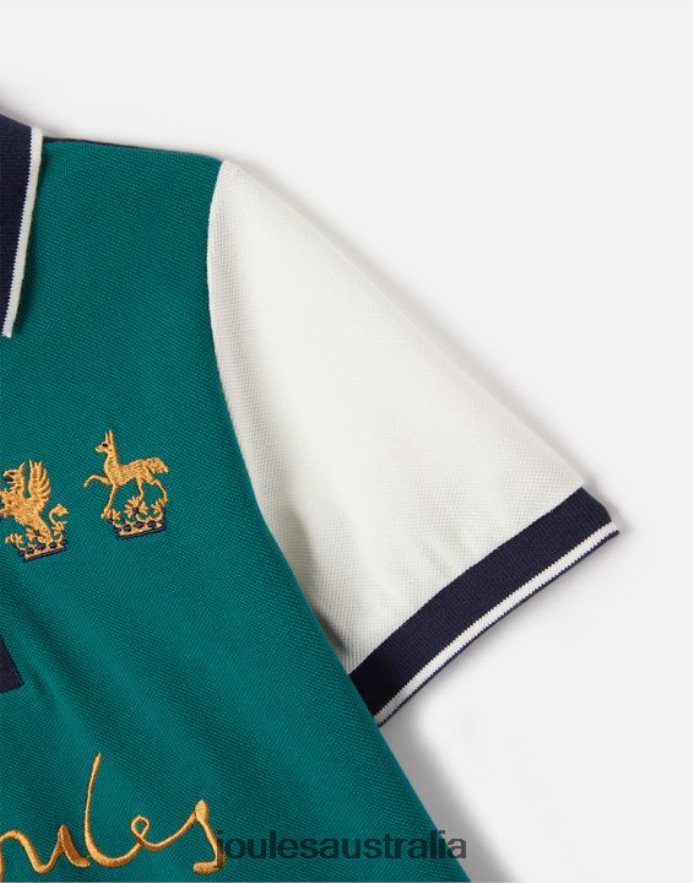 Joules Apparel Boys Children's Unisex Bramham Polo 2-12 Years NVVNL84 PACIFIC