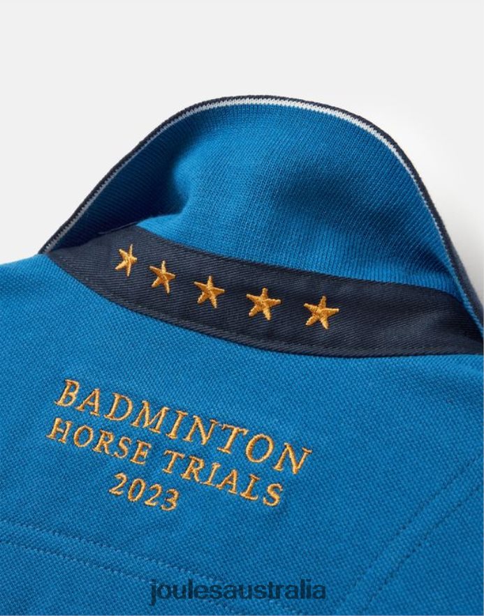 Joules Apparel Boys Kids Unisex Badminton Polo Shirt 2-12 Years NVVNL345 BLUE