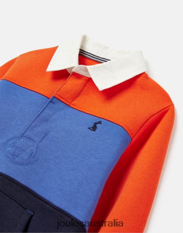 Joules Apparel Boys Try Rugby Sweatshirt 2-12 Years NVVNL363 NAVY