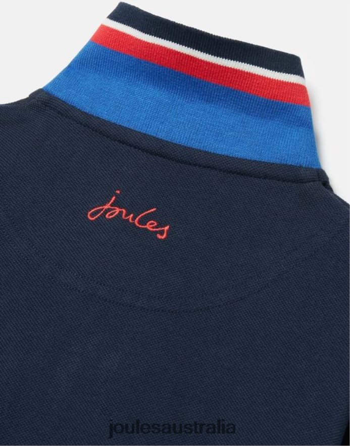Joules Apparel Boys Woody Polo Shirt 2-12 years NVVNL372 FRENCH NAVY
