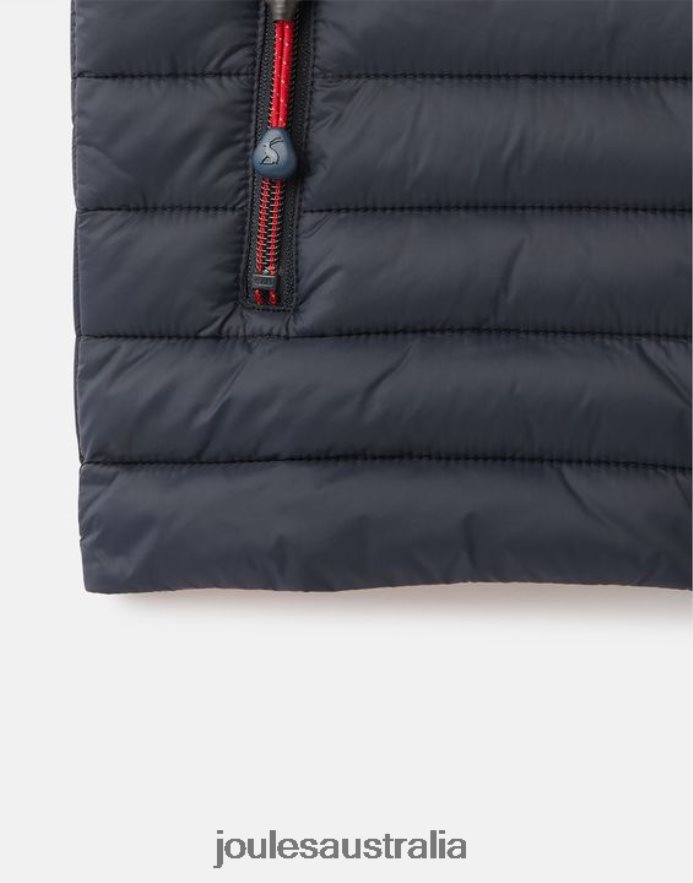 Joules Apparel Boys Crofton Showerproof Packable Vest 2-12 Years NVVNL359 MARINE NAVY