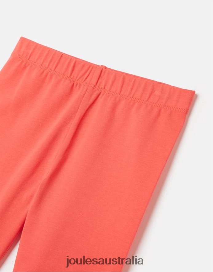 Joules Apparel Girls Cartwheel Jersey Legging Shorts 2-12 Years NVVNL288 CORAL