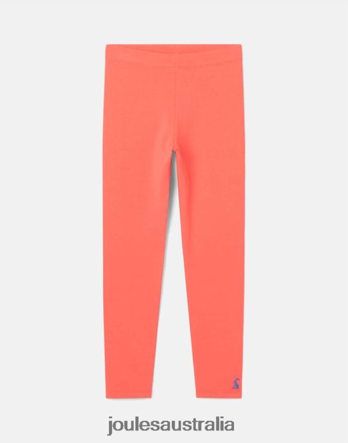 Joules Apparel Girls Emilia Leggings 2-12 Years NVVNL309 CORAL