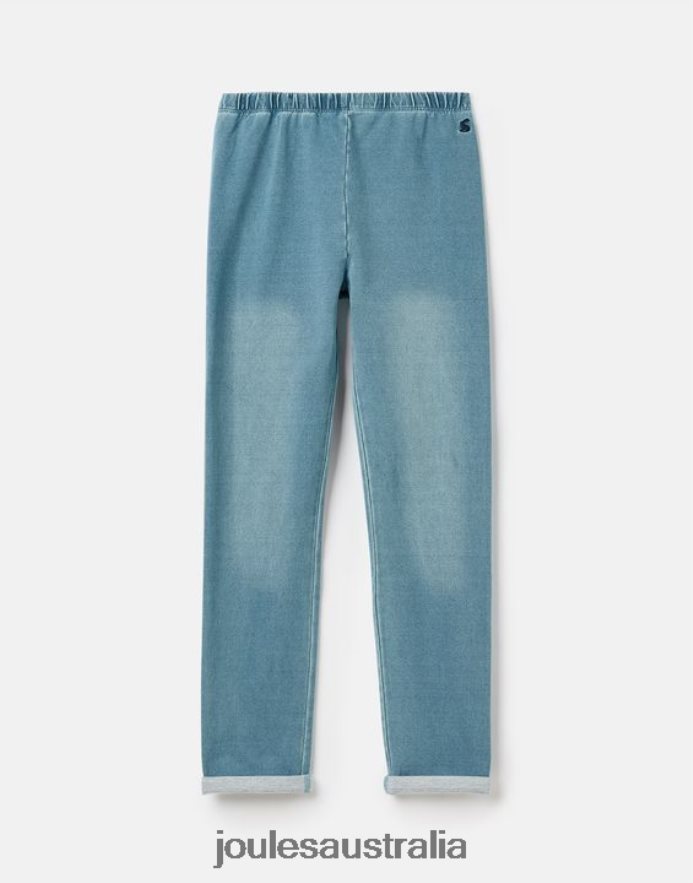 Joules Apparel Girls Minnie Jersey Denim Leggings 2-12 Years NVVNL301 DENIM
