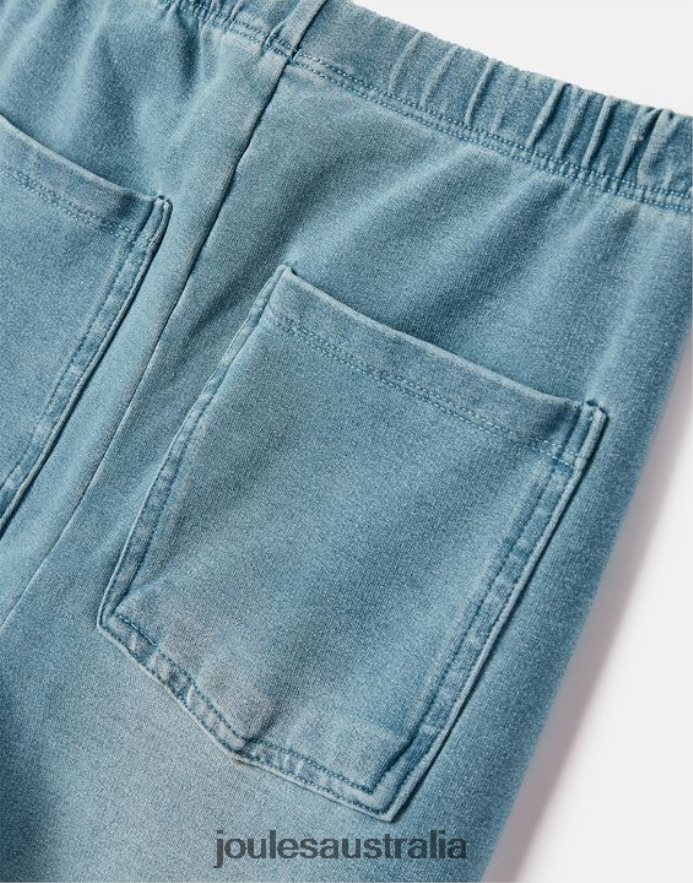Joules Apparel Girls Minnie Jersey Denim Leggings 2-12 Years NVVNL301 DENIM