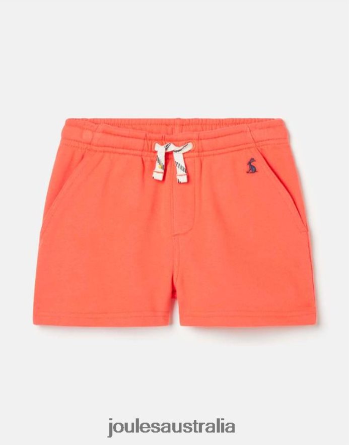 Joules Apparel Girls Reilley Jersey Shorts 2-12 years NVVNL277 CORAL