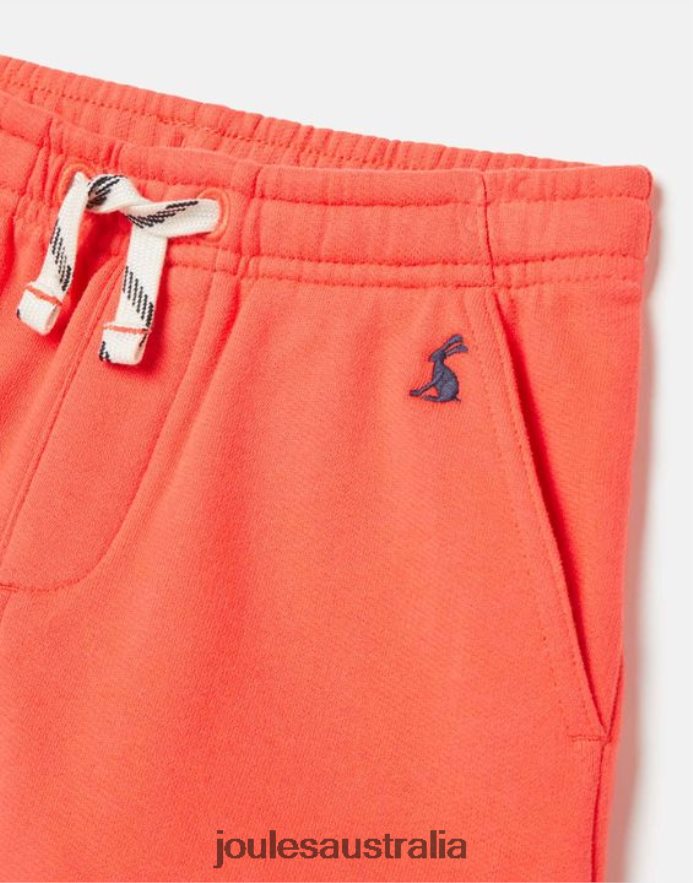 Joules Apparel Girls Reilley Jersey Shorts 2-12 years NVVNL277 CORAL