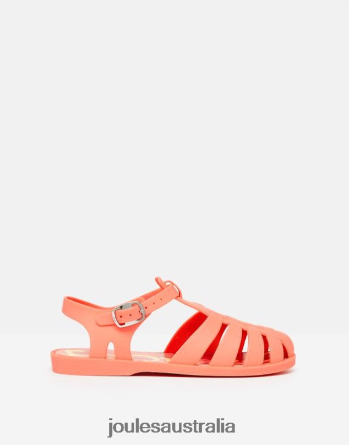 Joules Footwear Girls Viv Jelly Shoe NVVNL300 LIGHT CORAL