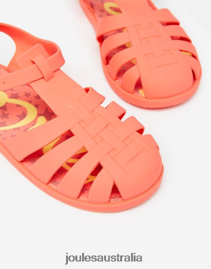 Joules Footwear Girls Viv Jelly Shoe NVVNL300 LIGHT CORAL