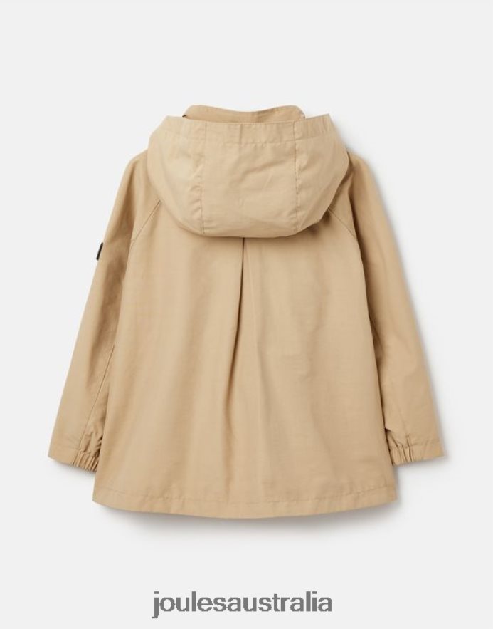 Joules Apparel Girls Meadow Showerproof Coat 2-12 Years NVVNL304 STONE