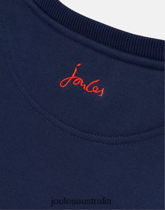 Joules Apparel Girls Mackenzie Sweatshirt 5-12 years NVVNL264 BLUE SUN