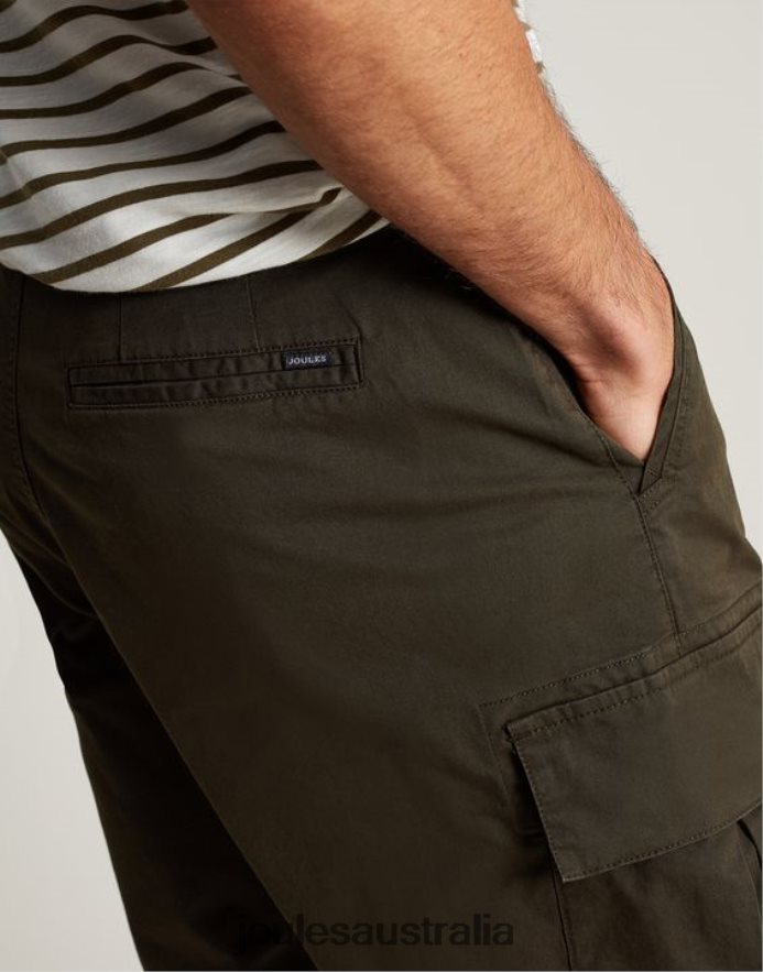 Joules Apparel Men Cargo Shorts NVVNL163 HERITAGE GREEN