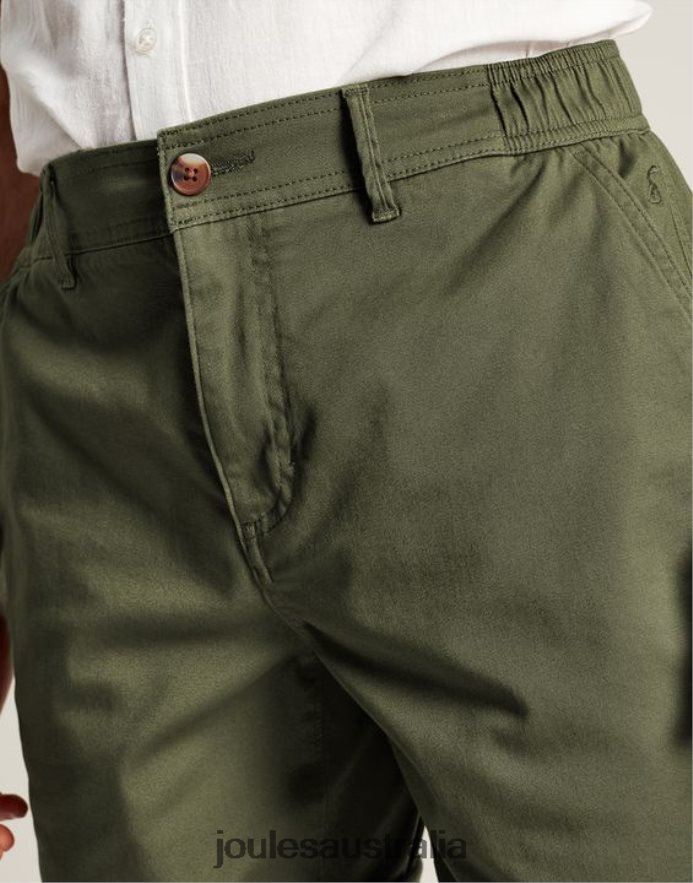 Joules Apparel Men Dockside Chino Shorts NVVNL248 HERITAGE GREEN