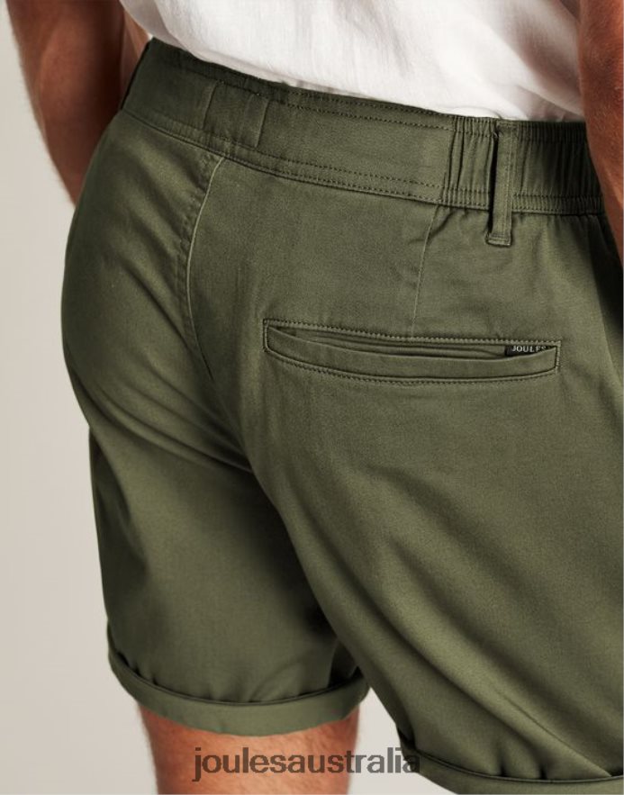 Joules Apparel Men Dockside Chino Shorts NVVNL248 HERITAGE GREEN