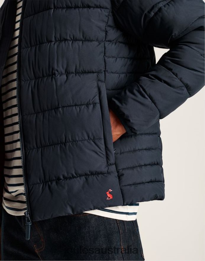 Joules Apparel Men Go To Water Resistant Padded Jacket NVVNL179 MARINE NAVY