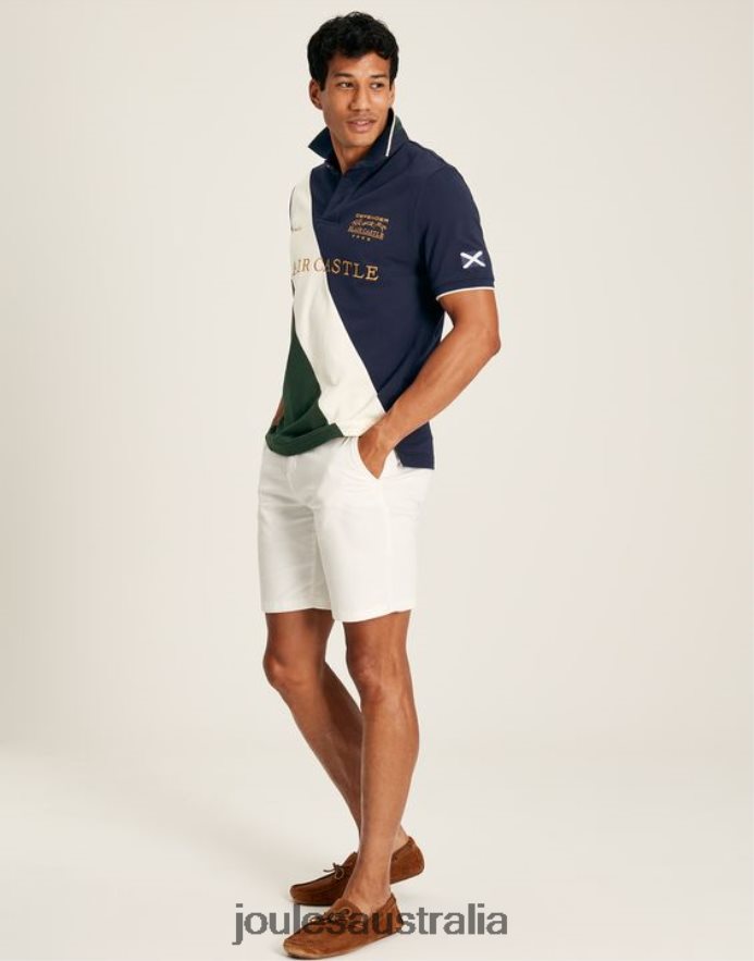 Joules Apparel Men Blair Short Sleeved Polo Shirt NVVNL169 FRENCH NAVY