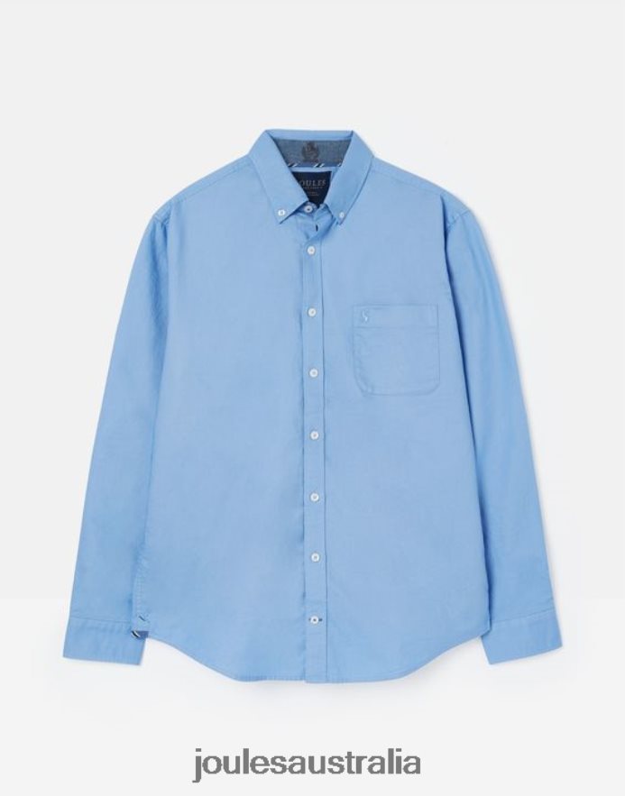 Joules Apparel Men Oxford Classic Fit Shirt NVVNL197 BLUE