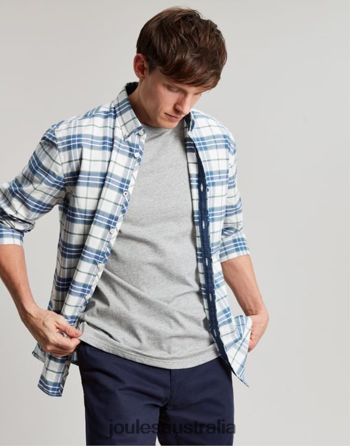Joules Apparel Men Denton Jersey T-Shirt NVVNL190 GREY MARL