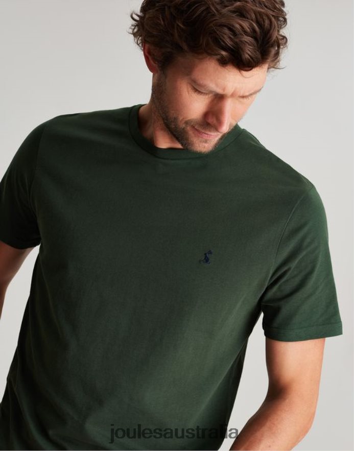 Joules Apparel Men Denton Jersey-T-Shirt NVVNL198 RACING GREEN